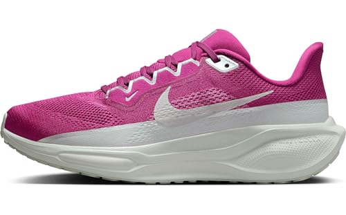 Premium Women's Pegasus 41 (500 - Hot Fuchsia/Metallic Silver-Light Silver) by Nike