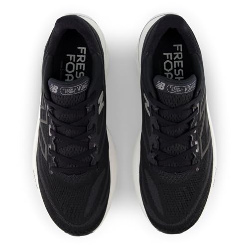 New Balance Men's Fresh Foam X Vongo V6 Running Shoe, Black/White, 10 M