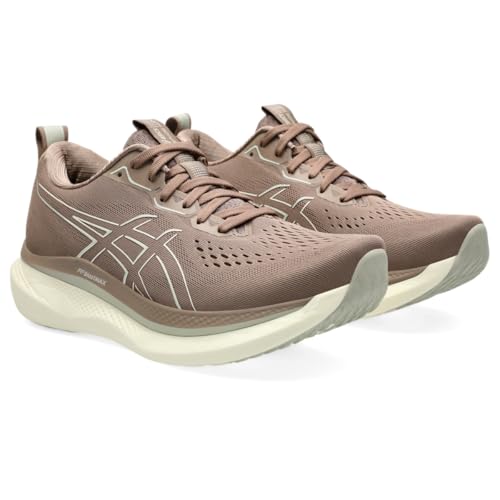 ASICS Men's GLIDERIDE MAX Running Shoes, 11.5, Taupe Grey/Birch