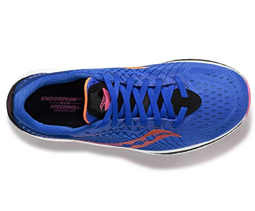 Saucony Endorphin Speed 2 Blue RAZ/Zest Women's Running Shoe, 5