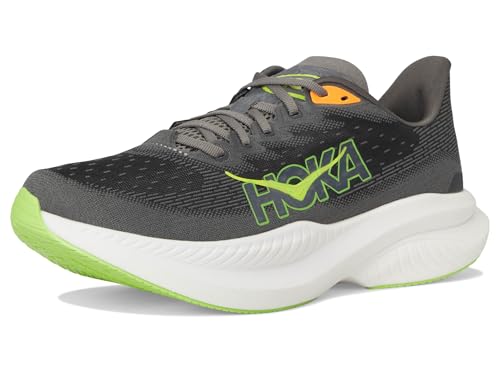 Hoka Men's Mach 6 Gravel/Asphalt Grey 10.5 Medium