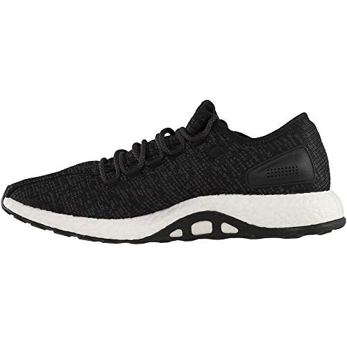 Adidas Performance Men's Pureboost Shoe, Black/Dark Solid Grey/Black, 5 Medium US