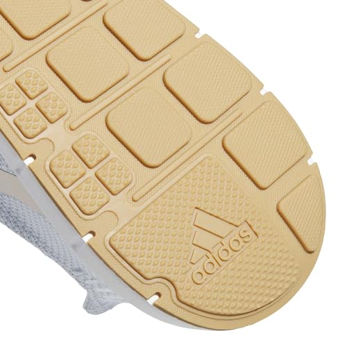 adidas Women's Swift Run 1.0, Crystal Sky/Off White/White, 9