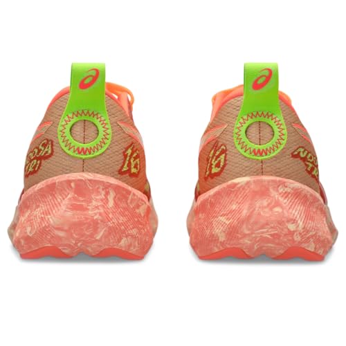 ASICS Women's Noosa TRI 16 Running Shoe, 6.5, Orange Glow/Flash RED