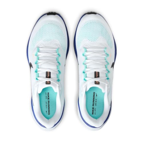 Nike Mens Air Zoom Pegasus 41 AIR Zoom Pegasus 41, WHITE/BLACK-HYPER TURQ-CONCORD, 8 UK (9 US)
