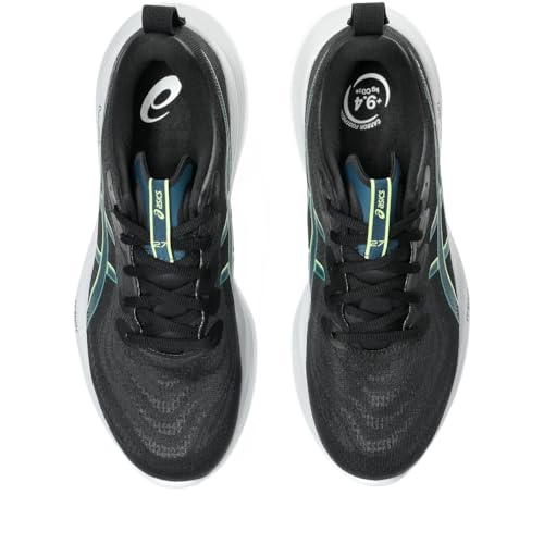 ASICS Men's Gel-Cumulus 27 Trainers, Black Lucid Yellow, 12.5
