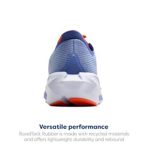 Brooks Womens Hyperion 3 Blue Heron/Orange/White 7.5 B - Medium