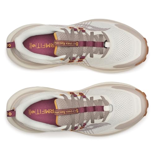Saucony Women's Xodus Ultra 4 Sneaker, Almond/Barle, 9