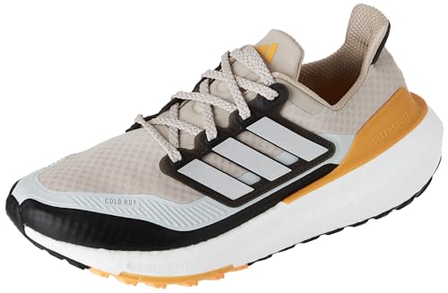 Adidas Mens Ultraboost Light Cold.RDY Wonder Beige/Silver Metallic/Flash Orange 11