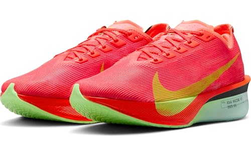 Women's ZoomX Vaporfly Next% 4 (600 - Bright Crimson/Lime Blast-Mint Foam)