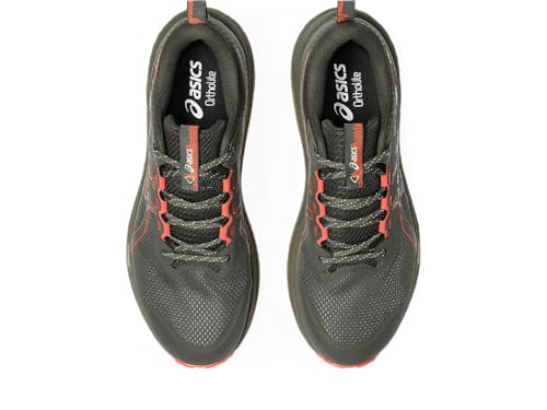 ASICS Men's Trabuco Terra 3 Trainers, Brown Stone Spicy Red, 7 US