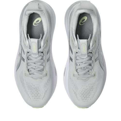 ASICS Womens, Gel-Kayano(R) 33 Platinum, Platinum/Glow Green, 12, Medium