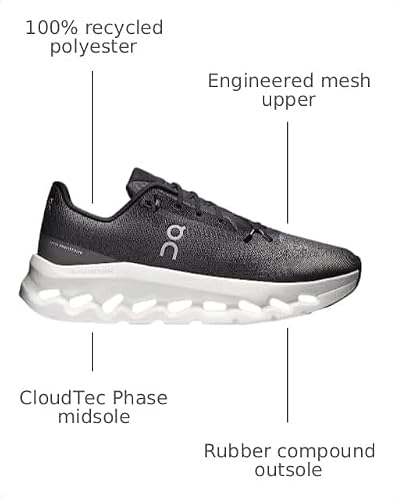 On Mens Cloudtilt Black/Asphalt 11.5 M
