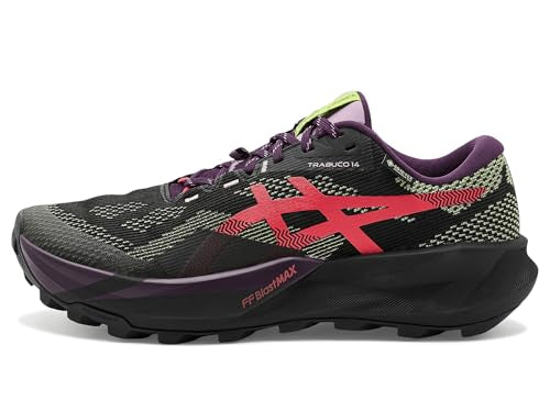 ASICS, Women's, Trabuco 14 GTX, Black/Dark Aubergine, 9.5, Medium