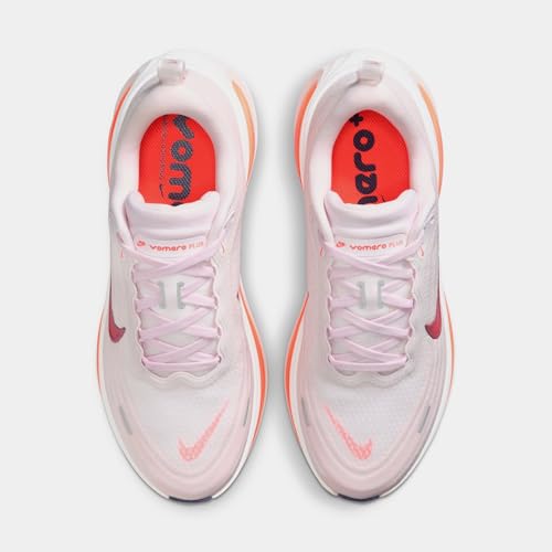Nike Vomero Plus Womens Running Shoes (Pearl Pink/Team Crimson) Size 9