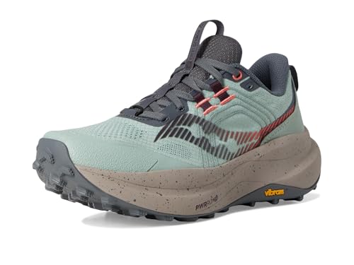 Saucony Women's Xodus Ultra 4 Sneaker, Aloe/Barley, 11