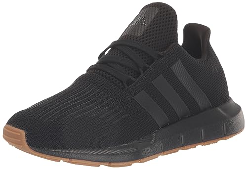 adidas Unisex-Child Swift Run 1.0, Black/Black/Black, 5