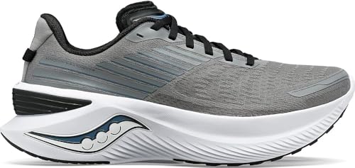 Saucony Women's Endorphin Shift 3 Sneaker, Gravel/Black, 7