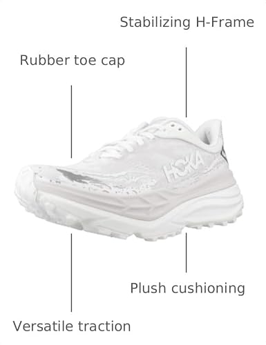 Hoka Women's Stinson 7 White/White 7.5 Medium - alternate view 3