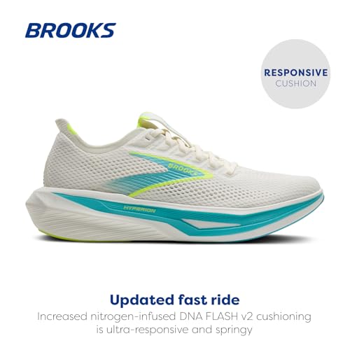 Brooks Men’s Hyperion 3 Neutral Running Shoe - Coconut/Ipanema/Nightlife - 15 Medium