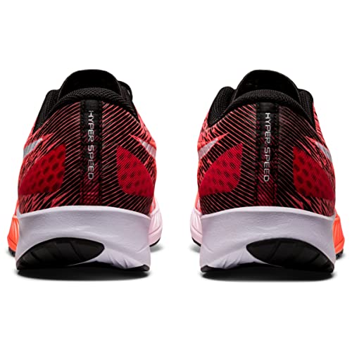ASICS Men's Hyper Speed Running Shoes, 11, Sunrise RED/White