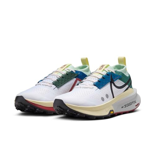 Nike Zegama 2 Women's Trail Running Shoes (FD5191-101, White/Bicoastal/Court Blue/Black) Size 7 - alternate view 2