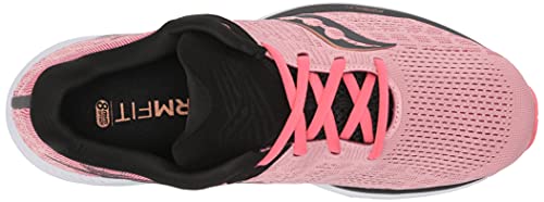 Saucony Women's Guide 14 Running Shoe, Rosewater/Punch, 7