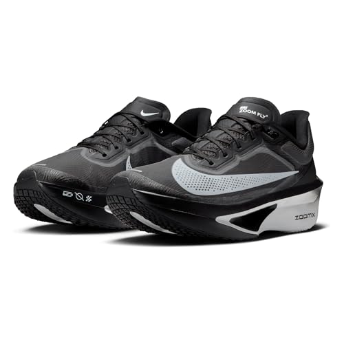Nike Zoom Fly 6 Men's Road Racing Shoes (FN8454-001, Black/Light Smoke Grey/White) Size 12