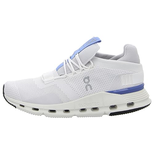 Cloudnova Mens Running Shoes (White/Blue), 9.5