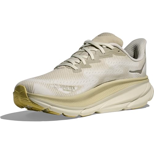 Hoka Men's Clifton 9 GTX® Oyster Mushroom/Truffle Salt 11 Medium
