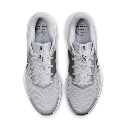 Nike Men's Run Defy Road Running Shoes, Wolf Grey/Black-White-Iron Grey, 9.5