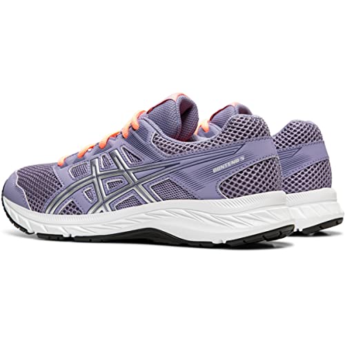 ASICS Kids Girl's Gel-Contend 5 (Big Kid) Ash Rock/Silver 6.5 Big Kid