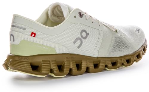 On Women Cloud X 3 Sneakers Aloe/Hunter 9.5