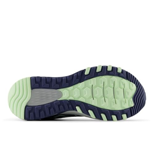 New Balance Men's 410 V8 Trail Running Shoe, Nb Navy/Vintage Indigo/Melon Water, 9.5 M