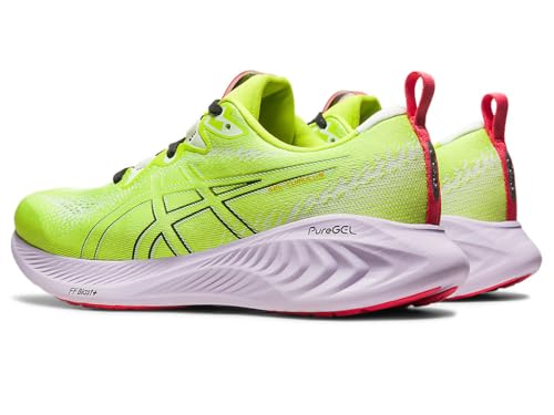 ASICS Men's Gel-Cumulus 25 Running Shoes, 12, Lime Zest/Whisper Green