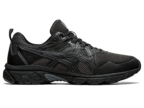 ASICS Men's Gel-Venture 8 Running Shoes, 8, Black/Black