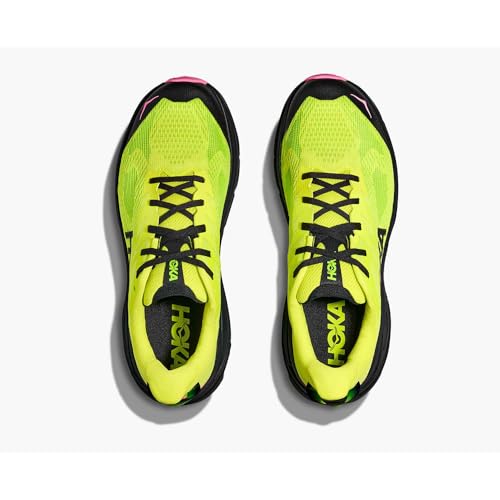 Hoka Men's Challenger 8 Neon Hoka Citrus/Black 10.5 Medium - alternate view 4