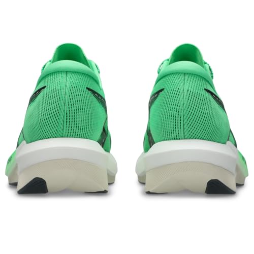 ASICS Unisex Magic Speed 5 Running Shoes, 5.5M / 7W, Vital Green/Carrier Grey