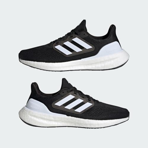 Adidas Mens Pureboost 23 Core Black/White/Carbon 6.5