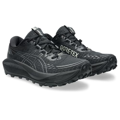 ASICS Gel-Trabuco 13 GTX Black/Lemongrass, Black Graphite Grey, 7 US