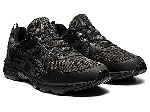 ASICS Men's Gel-Venture 8 Running Shoes, 8, Black/Black
