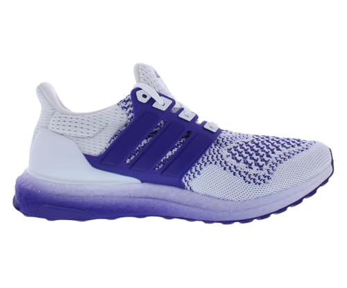 ADIDAS Women's Ultraboost 2023 1.0 Running Shoes, Cloud White/Energy Ink/Collegiate Purple, US 8.5 W
