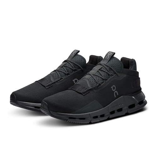 On Womens Cloudnova 2 All Black 9.5 M