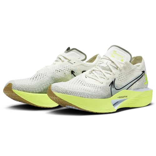 Nike Vaporfly 3 Men's Road Racing Shoes (HQ3450-147, Sail/Volt/Pacific Moss/Glacier Blue) Size 7.5