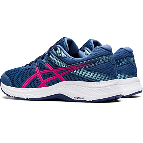 ASICS Gel-Contend® 6 Grand Shark/Pink Glo 9 B (M)