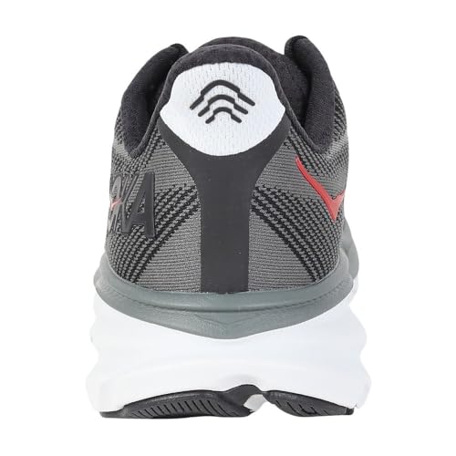 Hoka Men's Clifton 9 Black/Outer Orbit 8 Medium