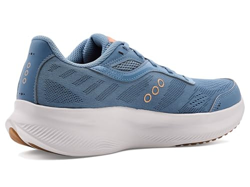 Saucony Women's Cohesion 18 Sneaker, Storm/Gum, 9