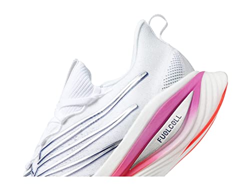 New Balance Men's FuelCell SuperComp Elite V3 Running Shoe, White/Victory Blue, 12.5 Medium US