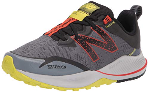 Men's New Balance Dynasoft Nitrel v4 Running Shoes in Grey/Yellow product image