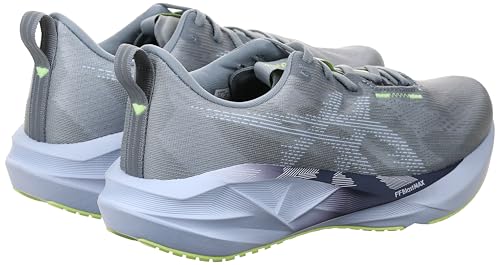 ASICS Women's Novablast 5 Sneaker, Gravel Blue Fade, 6.5